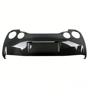 Couvre-pare-chocs arrière en fibre de carbone de style OEM pour GT-R R35 2008-2016 - Product Image 1