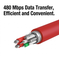 Câble USB-C 100W à charge rapide, câble de données USB-C vers USB-C, fournisseur de câbles USB durables pour OPPO et smartphones OEM, certifié ISO