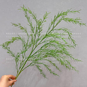 Decoración Navideña y <span class=keywords><strong>de</strong></span> Año Nuevo Hecha a Mano con Simulación <span class=keywords><strong>de</strong></span> Bambú Verde, Hierba <span class=keywords><strong>de</strong></span> Pico, Rosas <span class=keywords><strong>de</strong></span> Seda y Serie Bosque - Product Image 6