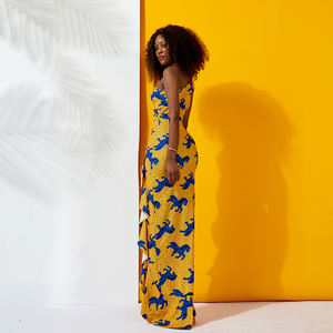 Haute qualité africain cire imprimer femmes Maxi <span class=keywords><strong>robe</strong></span> <span class=keywords><strong>Bazin</strong></span> Riche robes mode Ankara africain <span class=keywords><strong>Bazin</strong></span> Riche femmes <span class=keywords><strong>robe</strong></span> - Product Image 2