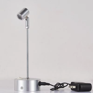 Exhibición de joyerí<span class=keywords><strong>a</strong></span> de puesto de mesa con escaparate sin cables que funciona con <span class=keywords><strong>pilas</strong></span> Focos Exhibición de <span class=keywords><strong>luces</strong></span> de gabinete pequeño - Product Image 4