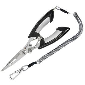 Stainless Steel Fishing Pliers Line <b>Cutter</b> Clippers Scissors Snips for Fishing With Lanyard - Product Image 1