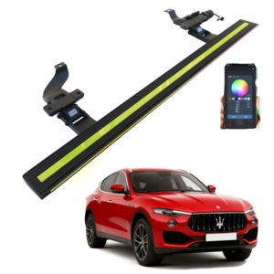 Estribos Eléctricos WJ Power para Maserati <span class=keywords><strong>Grecale</strong></span> 2022-2025, Escalones Laterales de Aleación de Aluminio, OEM/ODM - Product Image 2
