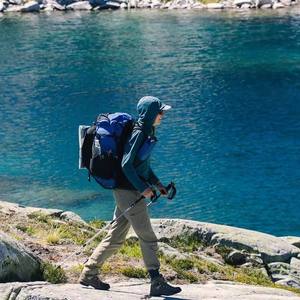 Mochila de Senderismo y Camping Impermeable, Ligera y Moderna, con Cierre de Cremallera, Forro de Poliéster, 36-56L - Product Image 6