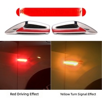 Nouveaux clignotants LED dynamiques universels pour pare-chocs de voiture, boîtier ABS étanche, jaune, 6V