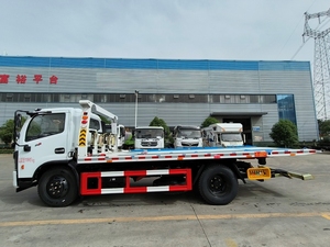 Camion de dépannage Dongfeng Furika, un pour deux, véhicule de déblaiement d'obstacles, camion de <span class=keywords><strong>remorquage</strong></span> à grue de levage de roues, kit de carrosserie de dépanneuse routière - Product Image 2