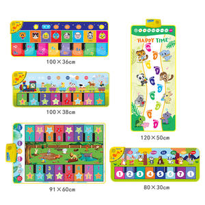 Luckykoo Piano para niños Manta de música Nuevo Piano para niños Alfombrilla de baile de educación temprana una variedad de juguetes educativos musicales - Product Image 3