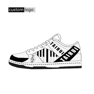 Scarpe da Skateboard Originali Personalizzate di Alta Qualità Produttore Cinese Crea il Tuo Design Scarpe Personalizzate Sneakers Casual per Uomo e Donna - Product Image 5