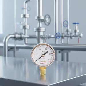 เกจวัดแรงดันทองเหลืองคุณภาพสูง เกลียวขนาด <span class=keywords><strong>1</strong></span>/<span class=keywords><strong>4</strong></span> นิ้ว - Product Image 5