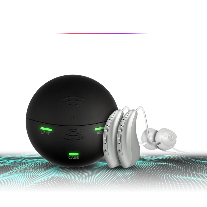 JINGHAO D26 Digital BTE Hearing Aids - Rechargeable & Noise Reduction