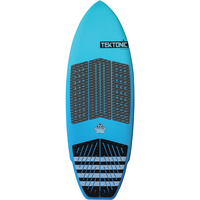 Planche de wakeboard en résine époxy avec noyau en placage de bambou, rembourrage en mousse EVA de haute qualité unisexe, pour les sports nautiques sur les lacs et les rivières