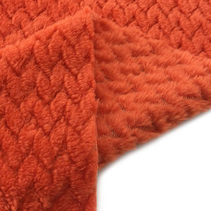 Kingcason Chine Usine Couleur Personnalisée Confortable Jacquard 100% Polyester Flanelle Tissu Polaire Pour le marché d'Europe de l'Est - Product Image 3