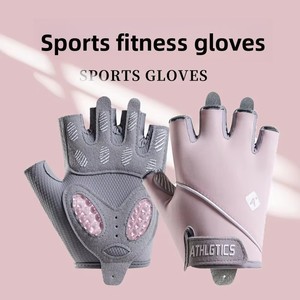 Wholesale OEM Custom High Quality New Design Fitness Climbing Hiking Half Finger Outdoor Breathable Lightweight Sport <b>Cycling</b> - Product Image 5