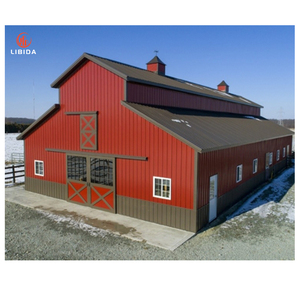 Cấu trúc kho thép đúc sẵn nhịp rộng nhà kho ánh sáng kim loại <span class=keywords><strong>prefab</strong></span> cấu trúc nhà kho thép tiền chế - Product Image 5