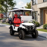 Meilleures ventes : Buggy électrique de tourisme certifié CE, 48V, 5-6 places, poids à vide supérieur à 90 kg, vitesse de 30-50 km/h