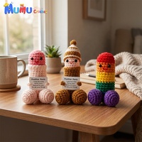 Adornos de Navidad Divertidos de Ganchillo con Forma de Pene, Hechos a Mano, Regalos Creativos y Originales para Esposo o Novio