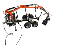 2025 per le industrie forestali Log rimorchio 4.2m per la casa Log rimorchio Loader