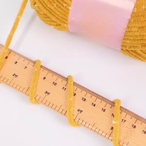 Top Fashion Sparkle Chenille Chunky Fancy Metallic Hilo de tejer a mano para ganchillo - Product Image 5