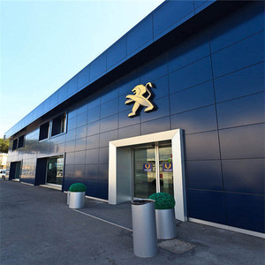 Panneau d'enveloppe de bâtiment architectural Acm Sheet Alucobond 3mm 4mm Matériaux composites en aluminium - Product Image 1