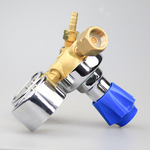 Régulateur de pression YQQ-9 0,4*25MPa avec manomètre à hydrogène et vanne en laiton à simple étage - Product Image 1