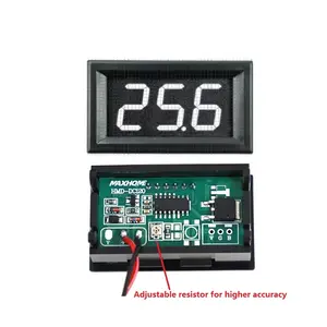 Digital Voltmeter Tester LED DC Digital Voltmeter Waterproof Voltmeter 5-120V