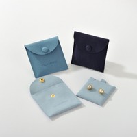 Ventes en gros de petites pochettes à bijoux, sacs d'emballage en microfibre en vrac pour les bijouteries