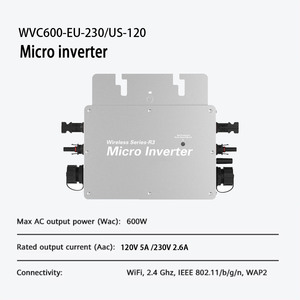 Kit DE SISTEMA DE microinversor solar Balcón Sistema fotovoltaico Planta de energía 600W 800W Solar completo en balcón - Product Image 2