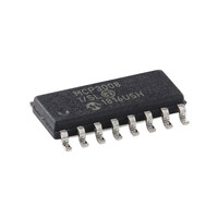 MCP3008-I/SL SOIC-16 Chip Konverter Analog-ke-Digital 10-bit 8-saluran