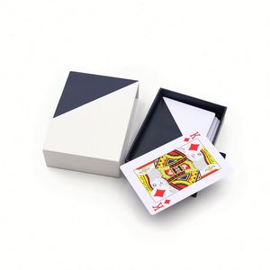 2026 New Fashion Game Custom Printing Plastic Print Size Poker <b>Playing</b> <b>Cards</b> With Drawer Box - Product Image 2