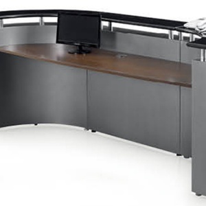logo Design Front Lobby <b>Desk</b> Salon Reception <b>Desks</b> for Sale Office Furniture World - Product Image 5