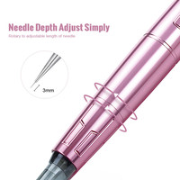 Machine de Maquillage Permanent Personnalisé Sans Fil PRO PEN pour Microblading, Nano Sourcils, SMP et Tatouage PMU