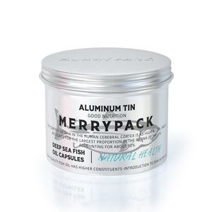 Frasco fuerte de aluminio para sellado de alimentos, cápsula de aceite de pescado, medicina, 250ml - Product Image 3