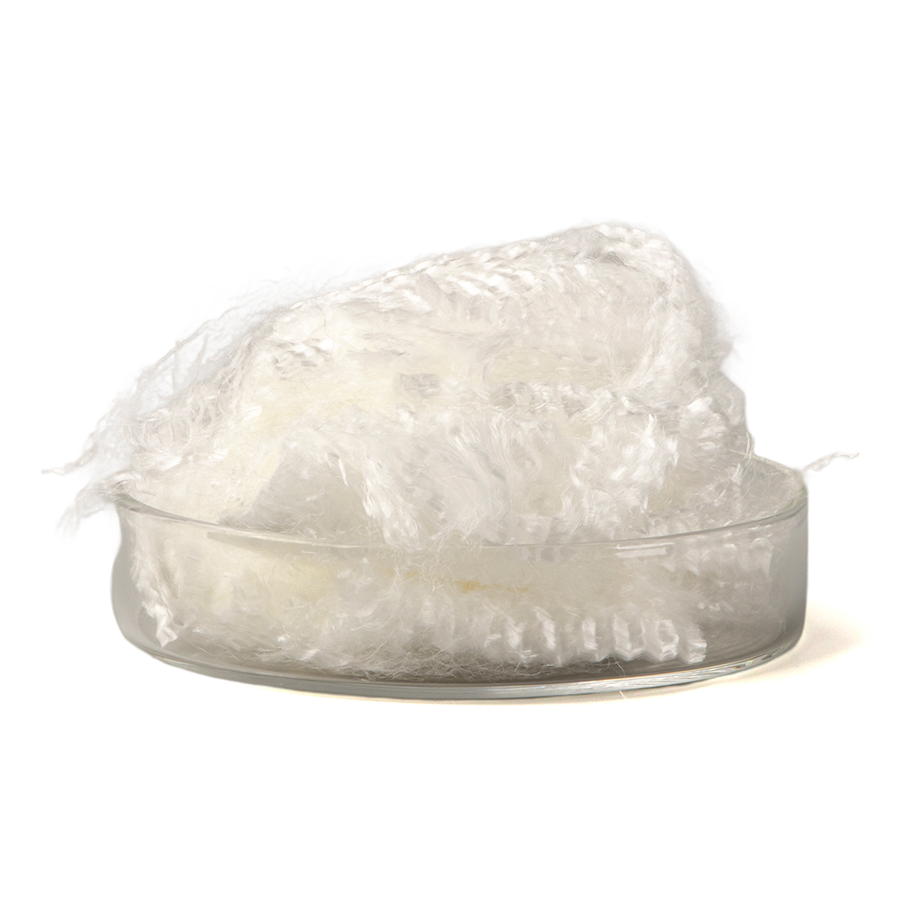 Высокопрочное бетонное волокно UHMWPE 38 мм/51 мм, степлер UHMWPE для пряжи