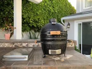 High Quality Newest Hot Sale Charcoal Multi Functional 15 Inch Wood Fired Grill Ceramic Bbq