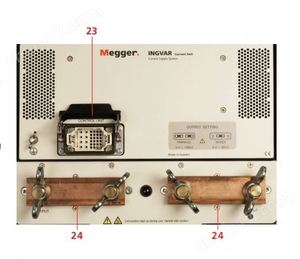 เครื่องทดสอบกระแสไฟฟ้าหลักแบบพกพา Megger INGVAR รุ่น 5000A ระบบทดสอบกระแสไฟฟ้าสูง - Product Image 1