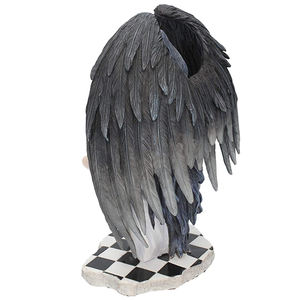 Estatua Personalizada de la Santa Muerte para Halloween, Escultura de Esqueleto de Santa Muerte, Figura de Chica Enmascarada Bailando con la Muerte - Product Image 5