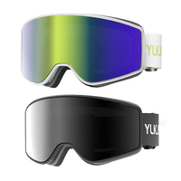 Lunettes de ski polarisées photochromiques YL-SKI400 sûres pour enfants avec protection UV400 anti-buée, vente en gros