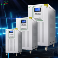 Régulateur de tension triphasé, stabilisateur de tension AC automatique AVR, bobinage en cuivre, protection contre les surtensions, efficacité de 98%, affichage LCD