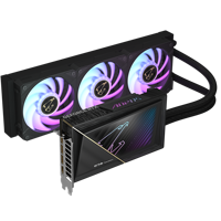 Kartu Grafis Gaming Desktop GIGABYTE AORUS RTX 5080 XTREME WATERFORCE 16G MXM 2025 Baru untuk PC Gaming