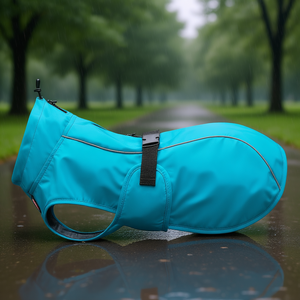 Impermeable para Perros Vimy, Talla S 40 cm, Azul, Ropa Impermeable para Mascotas - Product Image 3