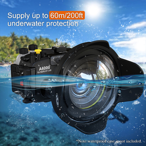 Objectif optique de pêche afro, Angle large de 67mm, étanche <span class=keywords><strong>sous</strong></span>-marine pour <span class=keywords><strong>appareil</strong></span> <span class=keywords><strong>photo</strong></span> Sony, Canon, Nikon, Fuji - Product Image 2