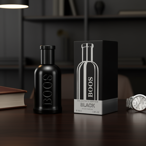 Boos Black Collector's Edition Eau De Parfum 100ml Fragranza Legnosa da Uomo Profumo di Lusso per Feste - Product Image 2
