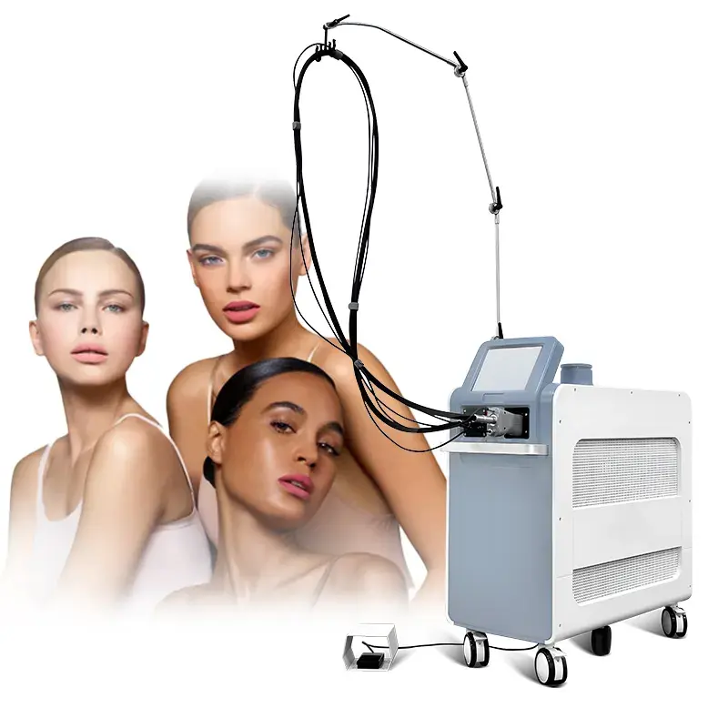 Lông bằng Quadro q-switch Nd Yag laser alexandrite Sản phẩm làm đẹp máy tẩy lông cho phụ nữ