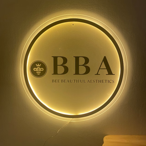 Bảng Chữ Cái Gương Acrylic Cắt Laser Màu Vàng Kim Chữ Cái Kim Loại Cho Bảng Hiệu Tường Nội Thất - Product Image 2