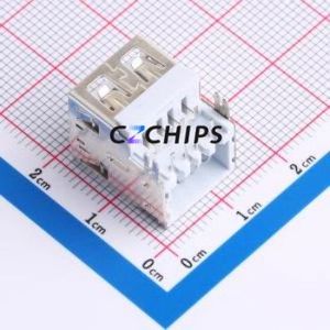 USB-HXS-113DIP USB <b>Connector</b> <b>Connector</b> ( Mounting Type: Sink Board )( Number of Ports: 2 ) - Product Image 2