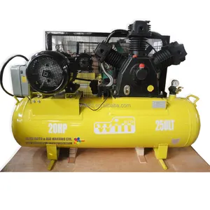 Compressore d'aria industriale wilest 20 hp compressore a cinghia BWII200E200H250 3 cilindri 8 bar compressore a pistone alternativo