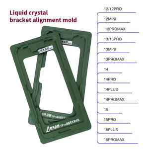 Molde <span class=keywords><strong>de</strong></span> laminación LCD con almohadilla <span class=keywords><strong>de</strong></span> alineación <span class=keywords><strong>de</strong></span> silicona y marco <span class=keywords><strong>de</strong></span> aluminio para reparación <span class=keywords><strong>de</strong></span> pantallas OCA <span class=keywords><strong>de</strong></span> smartphones - Product Image 2