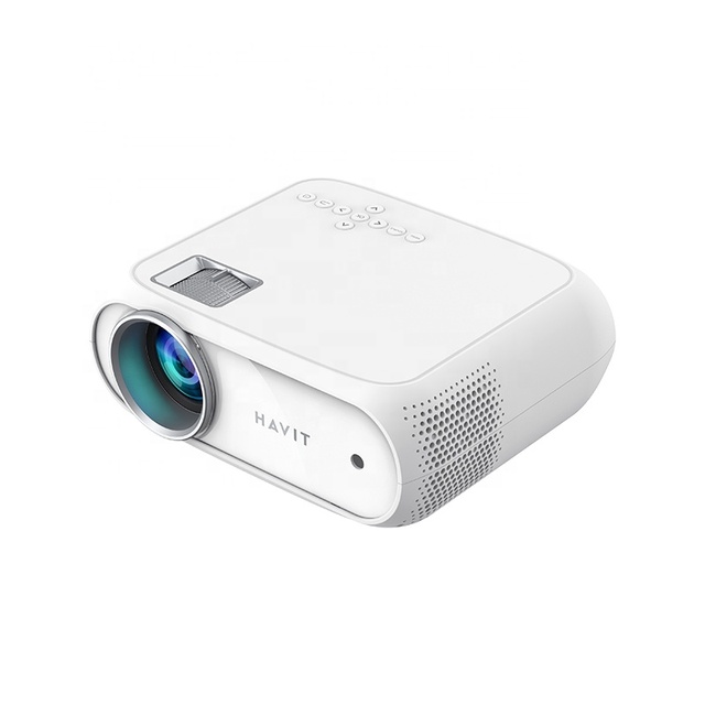 PJ201 Havit Rechargeable Room Image Projector Theater Home Cinema Projector Cell Phone Movie Video Projector