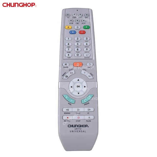 E772 Universal All in One Remote Control Home Devices CHUNGHOP Remote 7 Devices 1 with Learning Code