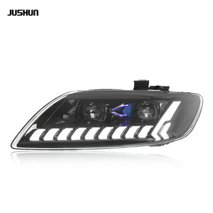 Ensemble de phares Jushun <span class=keywords><strong>Audi</strong></span> <span class=keywords><strong>Q7</strong></span>, feux de jour LED, clignotants dynamiques, rétrofit 2006-2015 - Product Image 5